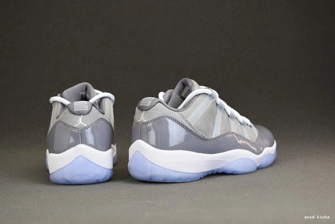 Cheap Air Jordan 11 Low Cool Grey 528895-003 0706